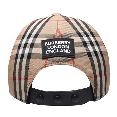 burberry mens caps